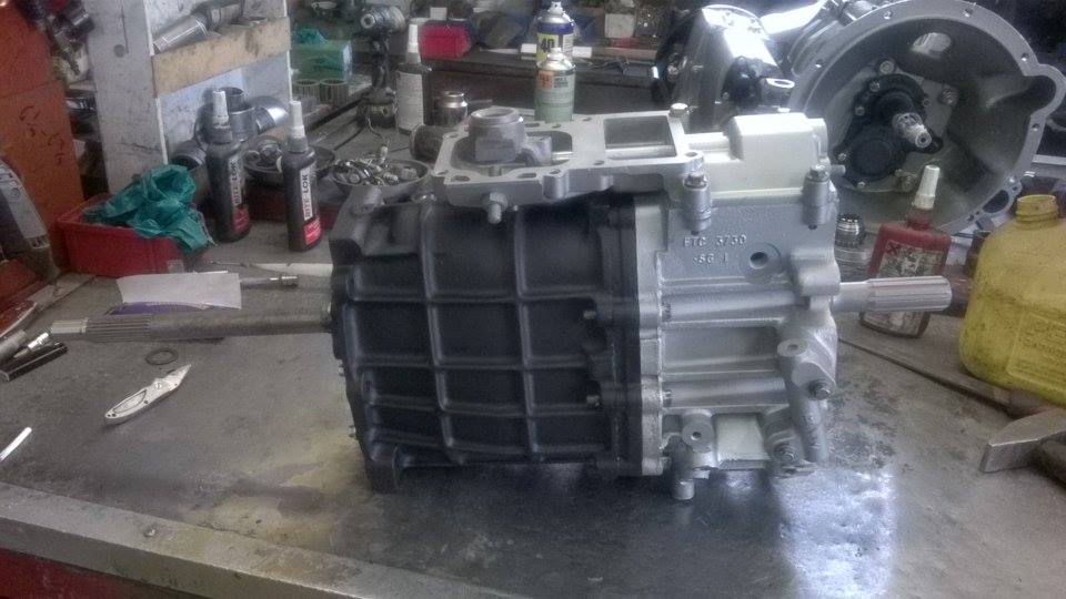 R380 gearbox reconditioned